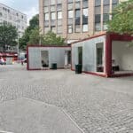 „Big Brother“ am Hauptbahnhof: Neue Container sorgen weiter für Kopfschütteln