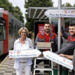 Rheinbahn macht Kinderrechte sichtbar – Kooperation mit dem Kinderschutzbund wird ausgebaut