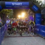 Premiere im Lichterglanz: 1.357 Läufer:innen beim ersten Night Run in Düsseldorf