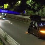 Illegales Autorennen in Düsseldorf: Vier Verletzte im Rheinalleetunnel