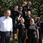 Olympic Adventure Camp: OB Dr. Keller vom Schwerpunkttag “Inklusion im Sport” begeistert