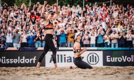 Bronze bei der Heim-EM: Müller/Tillmann begeistern in Düsseldorf