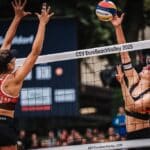 Beach-EM in Düsseldorf: Deutsche Teams verpassen Finale – Tillmann/Müller kämpfen um Bronze