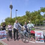 Stadtradeln 2025 Düsseldorf und Chemnitz: Partnerstädte radeln zusammen