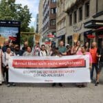 Protest auf der Königsallee: Streit um Verdrängung obdachloser Menschen
