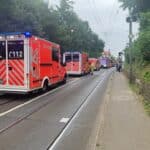 Brand in Patientenzimmer des LVR-Klinikums – schnelles Eingreifen der Feuerwehr verhinderte Schlimmeres
