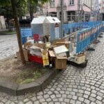Marktstraße: Unterflur-Container werden ausgetauscht – neue Regelungen für Altglas und Altpapier