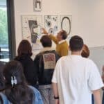 Feierliche Übergabe der Kunstwerke von Lorenzo Pompa an die Thomas-Edison-Realschule