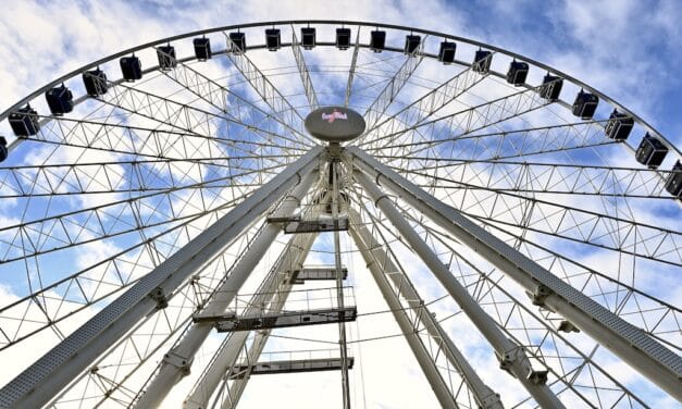 Das ‚Wheel of Vision‘ ist zurück – mit Aussicht und guter Tat