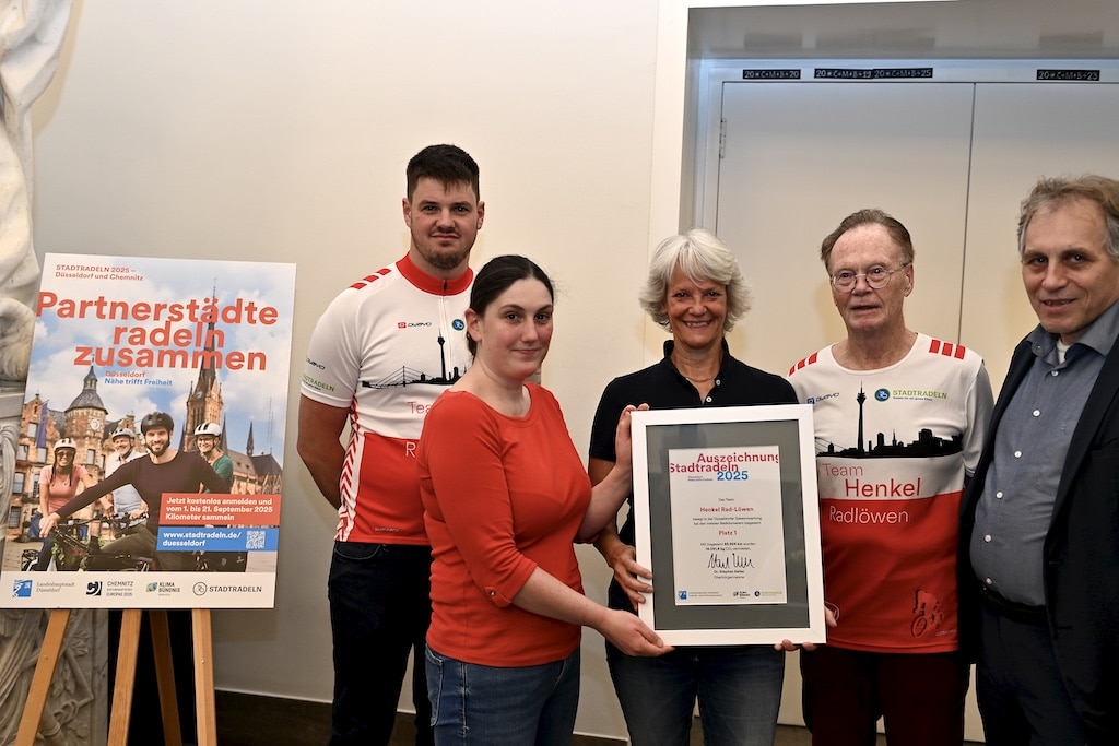 Das Siegerteam © Lokalbüro