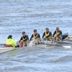 Ruderer trotzen Sturmtief beim Rheinmarathon