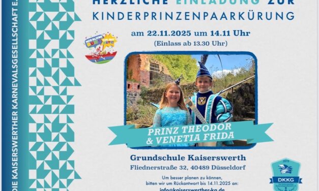 Das Kinderprinzenpaar Kaiserswerth wird gekürt