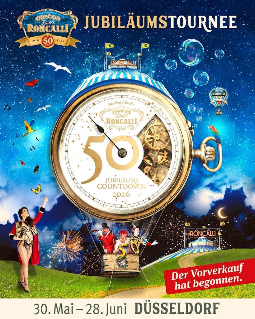 Plakat Düsseldorf @ Roncalli Plakat Düsseldorf @ Roncalli