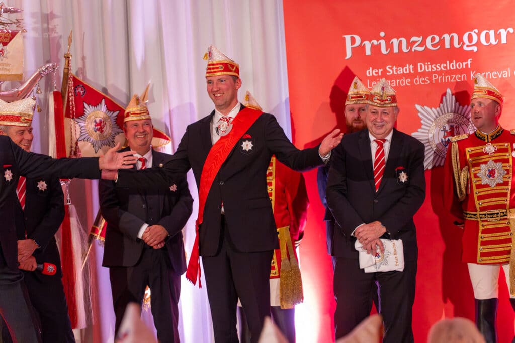 Aufnahme des designierten Prinzen Markus I. © LB / Olaf Oidtmann