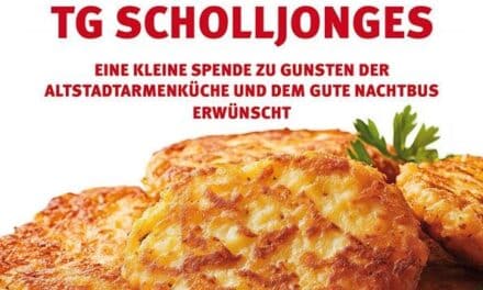 Scholljonges retten Lebensmittel: Reibekuchen-Aktion verarbeitet hunderte Kilo Kartoffeln