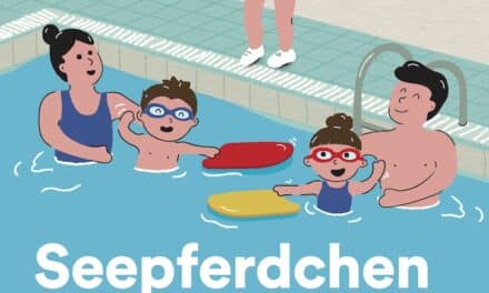 Mit den Eltern zum Seepferdchen – im Badehaus Benrath