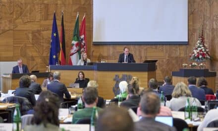 Konstituierende Sitzung des Stadtrates der Landeshauptstadt Düsseldorf