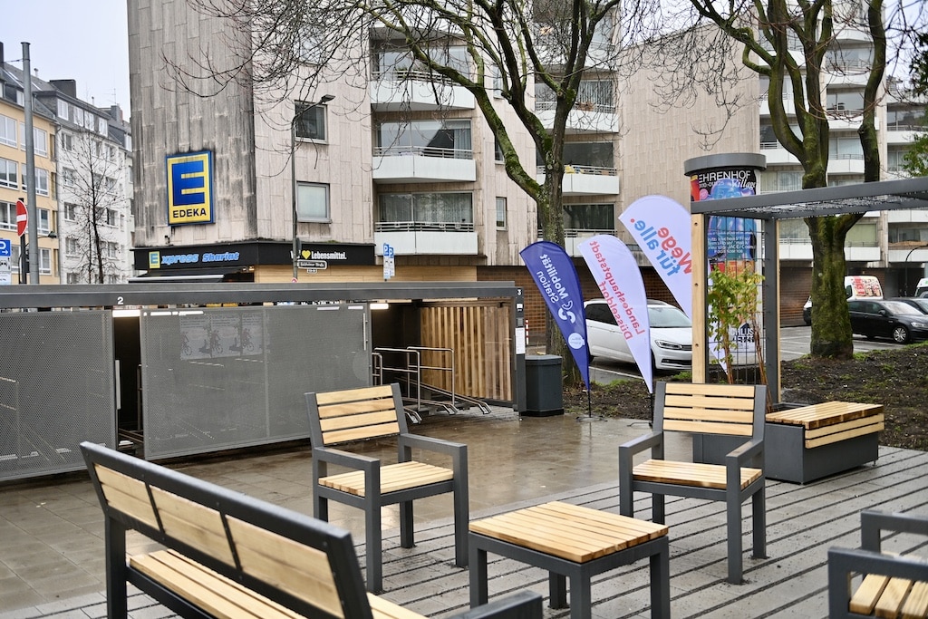 Symbolbild Inbetriebnahme der neuen Mobilitätsstation an der Römerstraße © Lokalbüro