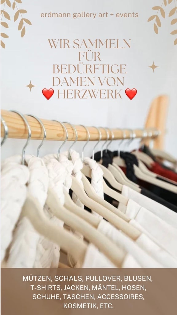 Damenmode, Handtaschen, Accessoires und Modeschmuck gibt es zum Charity-Tag am 21. November © erdmann gallery angermund Damenmode, Handtaschen, Accessoires und Modeschmuck gibt es zum Charity-Tag am 21. November © erdmann gallery angermund