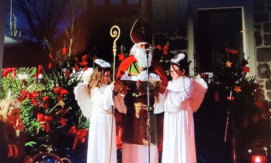 Der Nikolaus in Angermund ist am 29. November der beliebteste Gast Foto: Gisela Wiemer