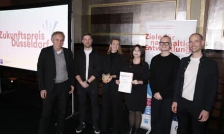 Erster Düsseldorfer Zukunftspreis geht an rh:ool yarn – Wolle vom Rhein überzeugt die Stadtgesellschaft