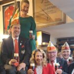 Neue Stiftsdamen und Gerricusplaketten-Trägerin der KG Gerresheimer Bürgerwehr vorgestellt