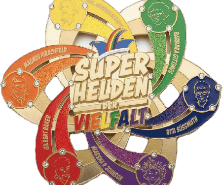 KG Regenbogen dankt „Superhelden der Vielfalt“ mit Orden