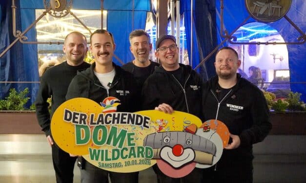Die Überraschung ist gelungen: Wimmer Band erhält Wildcard für „Der lachende DOME“