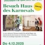 Der Angermunder Kulturkreis besucht das Haus des Karnevals