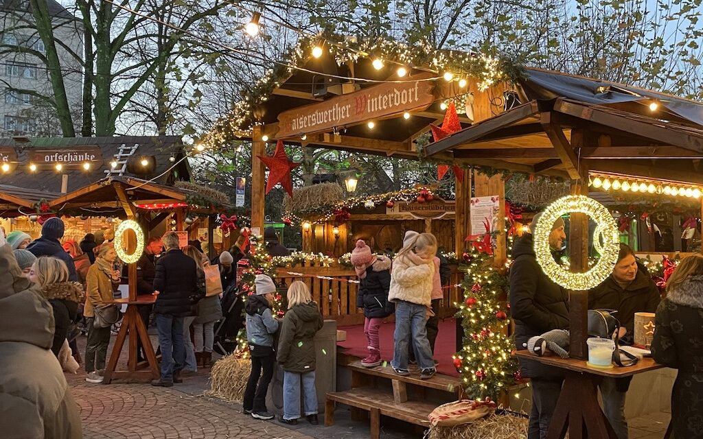 Wetter und Fortuna sorgen für gute Stimmung im Winterdorf