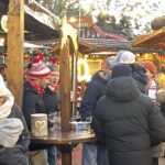 Besuch auf dem Weihnachtsmarkt