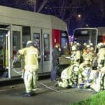 Schwerer Verkehrsunfall auf der Benrather Schloßallee