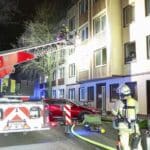 Zimmerbrand in Mehrfamilienhaus auf der Engelbertstraße