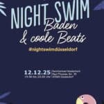 Night-Swim: Niederheider Familienbad verwandelt sich in strahlende Partyzone