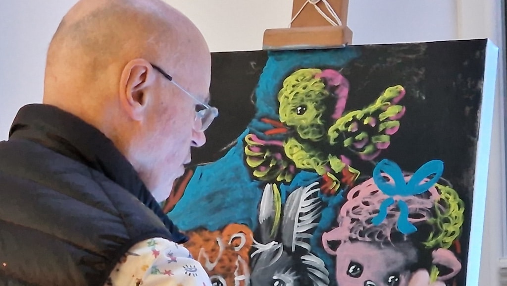 Künstler Patrick Moya © Dietmar Erlenbach