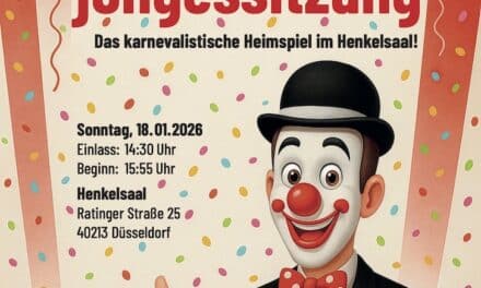 Jonges ziehen um: Premiere der Jongessitzung 2026 im Henkelsaal