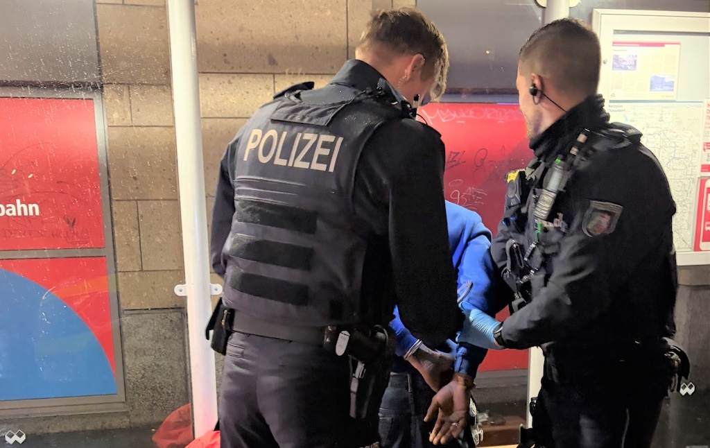 Kontrollsituation © Polizei Düsseldorf