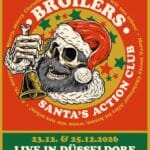 BROILERS laden wieder zum „Santa’s Action Club“ nach Düsseldorf
