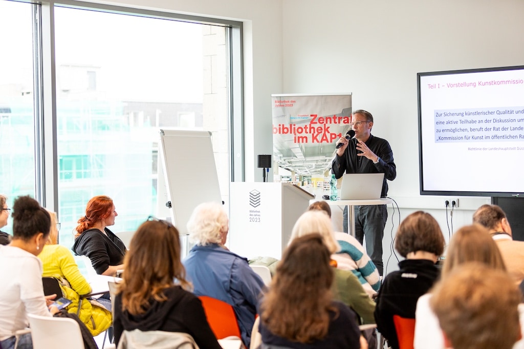 Über 1.700 Veranstaltungen fanden 2025 in der Zentralbibliothek im KAP1 statt. © Iris Edinger