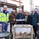 Grundsteinlegung an der Schillstraße