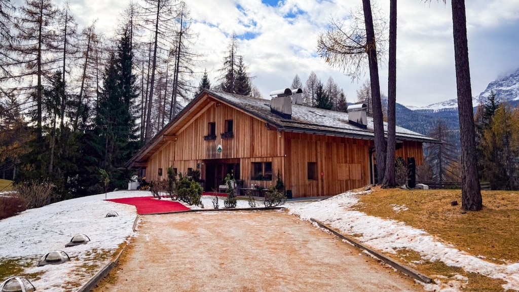 Das Deutsche Haus in Cortina. Foto: Team Deutschland 