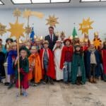 Sternsinger bringen Segen in die Staatskanzlei