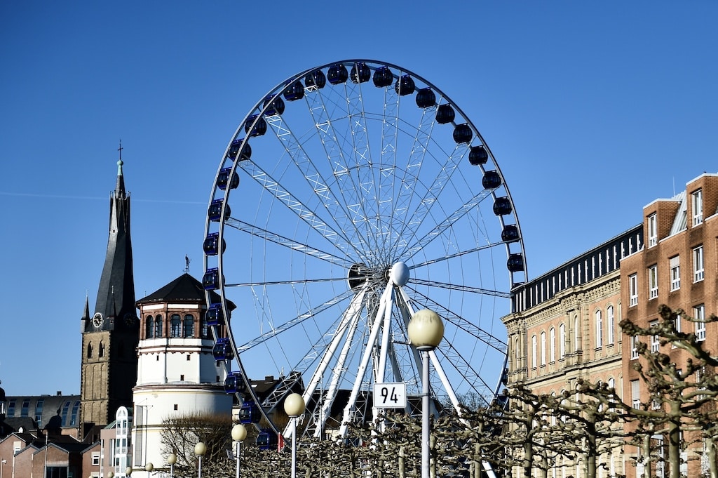 Das Riesenrad am Burgplatz © Lokalbüro