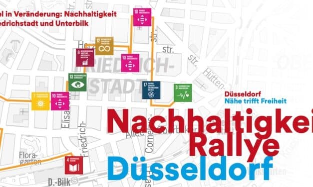 Viertel im Wandel: Nachhaltigkeits-Rallye durch Friedrichstadt und Unterbilk