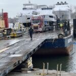 San Lorenzo SD90 und weitere Yachten erreichen Düsseldorf per Ponton