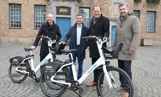 Düsseldorf startet eigenes Fahrradmietsystem „Düsselbike“