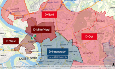 Sperrung der Theodor-Heuss-Brücke: Rheinbahn passt Haltestellen-Infrastruktur an und baut flexy-Angebot aus